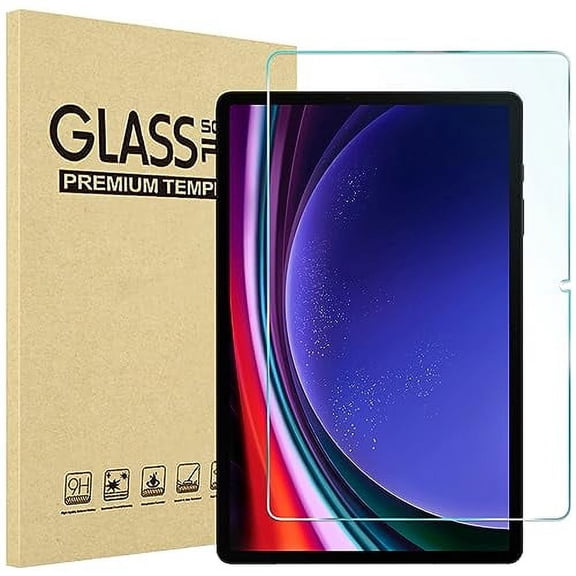 ProCase Screen Protector for Galaxy Tab S9 Plus 12.4 inch, 9H Hardness Tempered Glass HD Clear Film for SM-X810/X816B/X818U