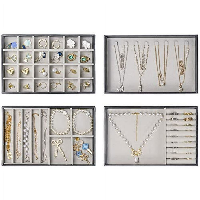 Necklace Hanger Jewelry Organizer Set of 4