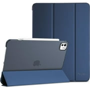 ProCase Smart Case for iPad Pro 11 Inch Case(M4) 2024, Slim Stand Hard Back Shell Smart Cover for iPad Pro 11" M4 5th Generation 2024 -Navy