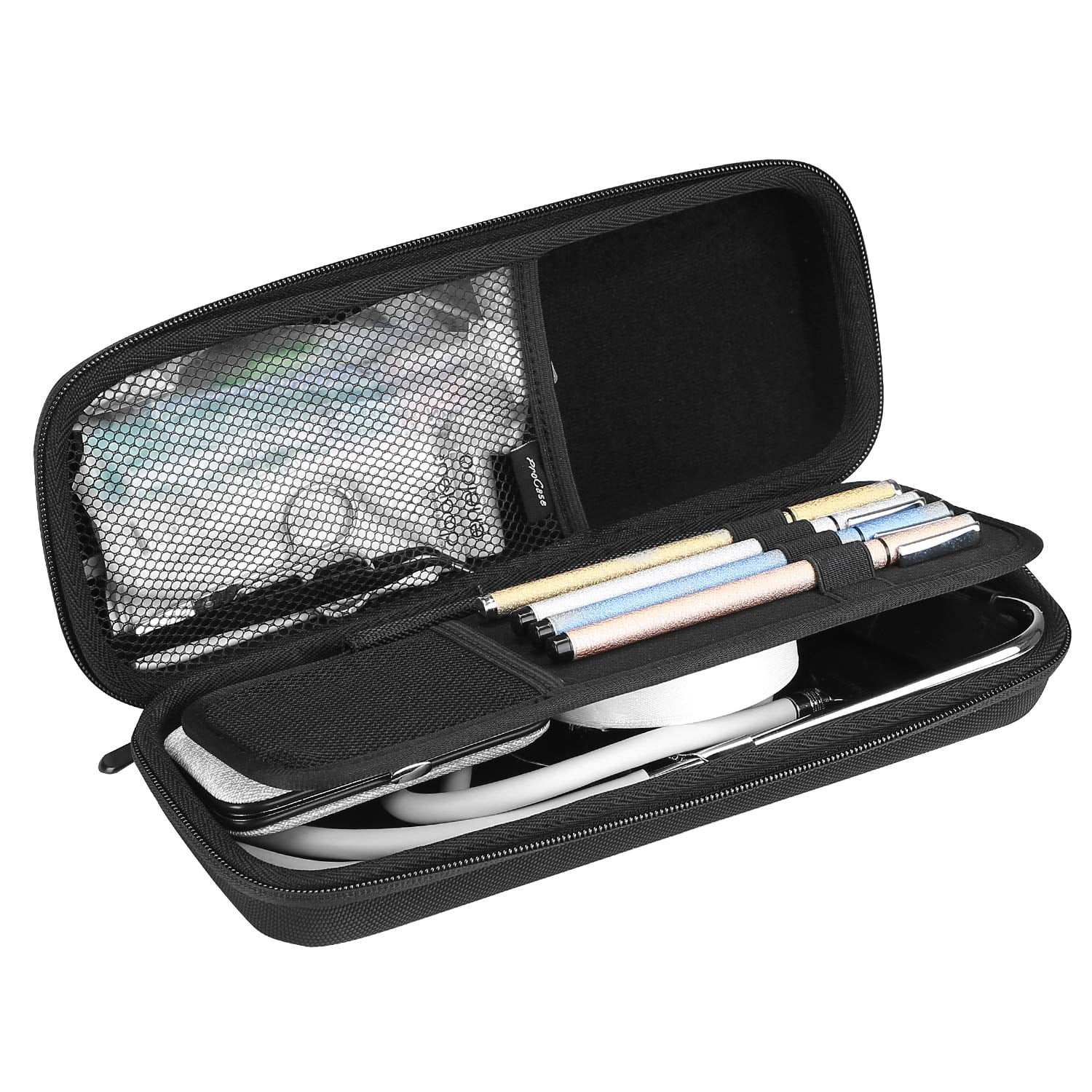 ProCase Stethoscope Hard Carrying Case, Shockproof Travel Storage Bag ...