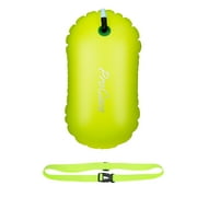 ProCase Swim Buoy Float, Swimming Bubble Safety Float with Adjustable Waist Belt for Open Water Swimmers, Triathletes, Snorkelers, Kayakers, Safe Swim Trainers -Neon Yellow