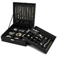 thumbnail image 1 of ProCase Velvet 2 Layer Jewelry Storage Case -Black, 1 of 8