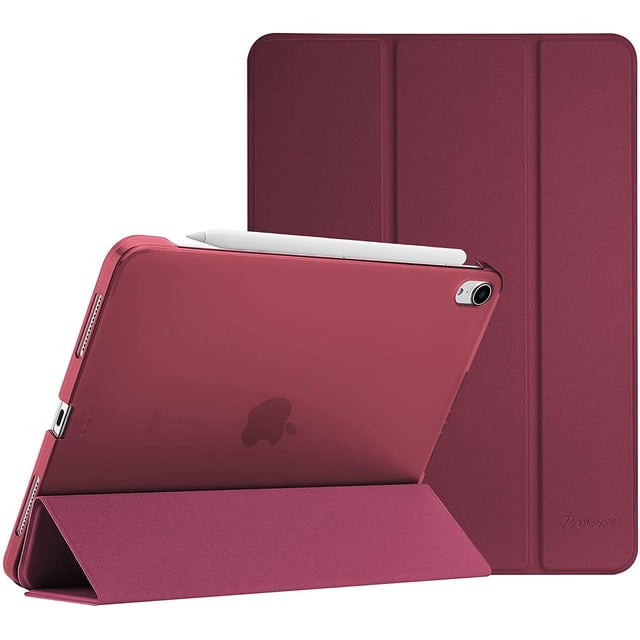 ZUGU Case Cover per iPad Air 11 M2/M3/M4 Air 10.9 Gen 5/4 [Bacca Viola] | Custodia Protettiva Sottile - Supporto Magnetico Regolabile 8 Angoli - Porta Pencil con Ricarica Wireless - Auto Sleep/Wake