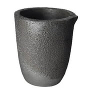 ProCast No 12 - 14 Kg Foundry Clay Graphite Crucible with Pour Spout Cup Propane Furnace Torch Melting Casting Refining Gold Silver Copper Brass Aluminum - CRU-0064