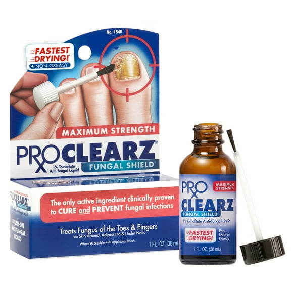 ProClearz Fungal Shield Maximum Strength Brush-On Antifungal Liquid, 1 oz