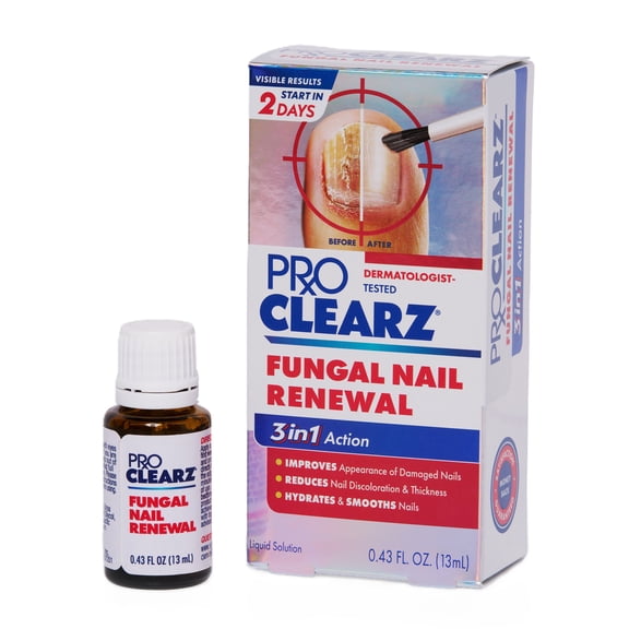 ProClearz Fungal Nail Renewal - 3-in-1 Action Liquid Solution 0.43 fl oz