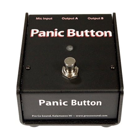 ProCo Panic Button Mic A/B Box