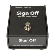 ProCo Sign Off Latching Muting Switch for Microphones