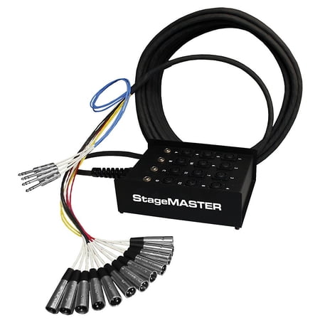 ProCo SMC1204FBQ StageMASTER Snake 12x4 50 ft.