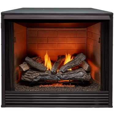 ProCom 36in. Universal Ventless Firebox Insert - Zero Clearance Design - Model# PC36VFC
