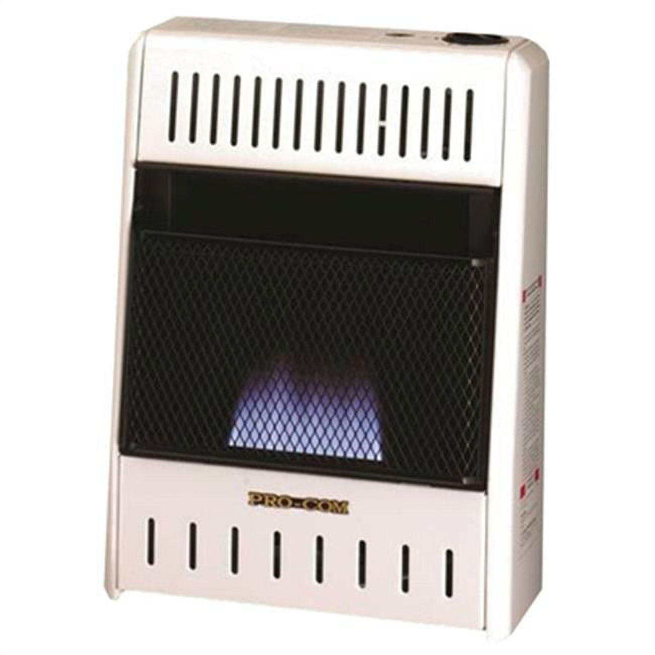 Dual Fuel Ventless Blue Flame Gas Heater 10,000 BTU, Model