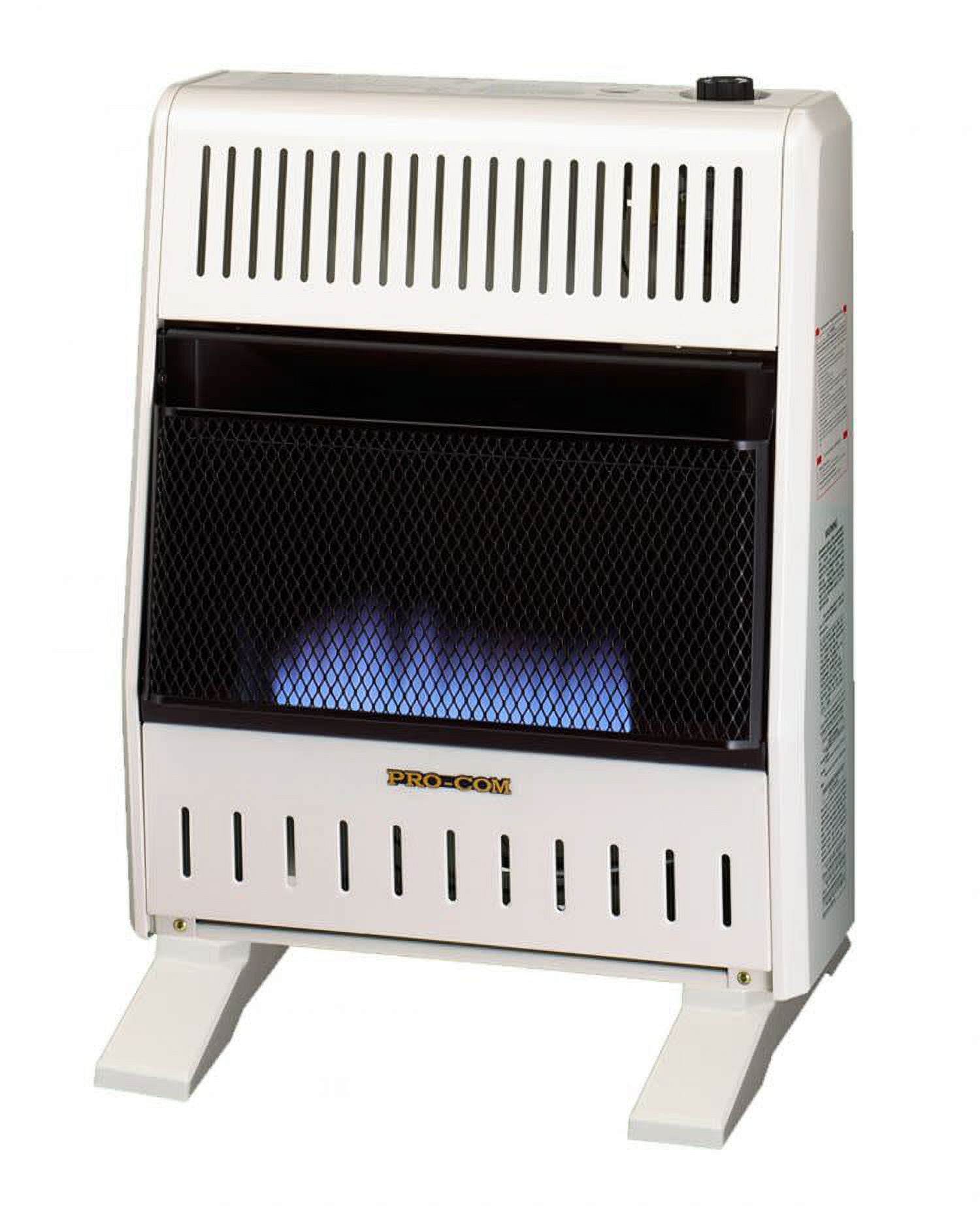 ProCom Dual Fuel Ventless Gas Space Heater - Thumbnail 3