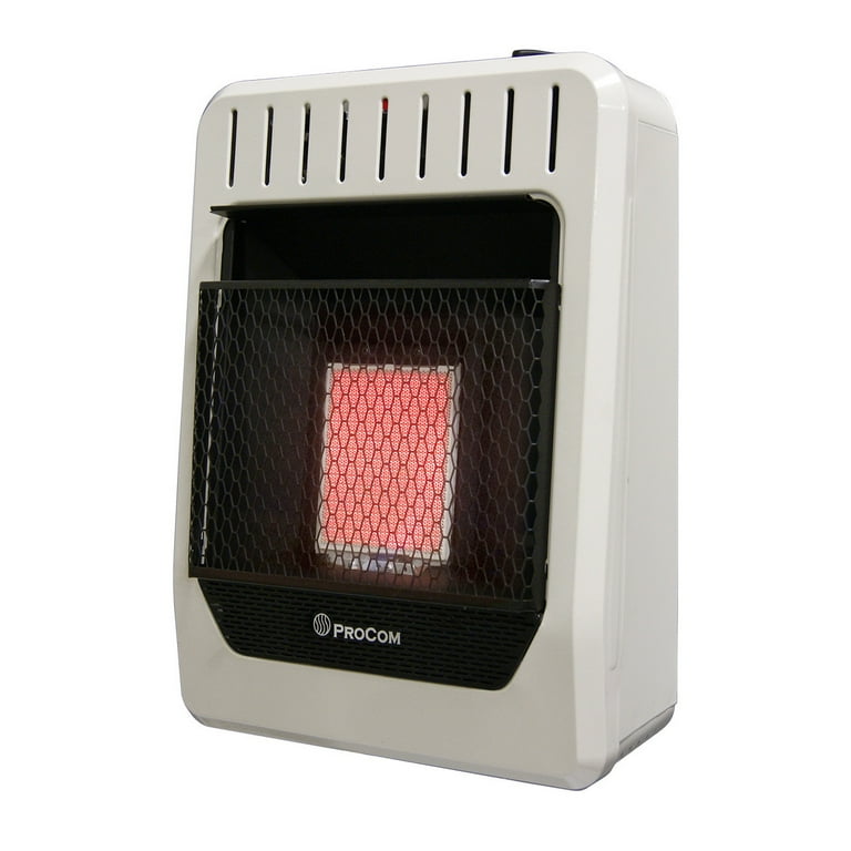 ProCom 10,000 BTU Natural Gas Vent-Free Infrared Heater, Made in