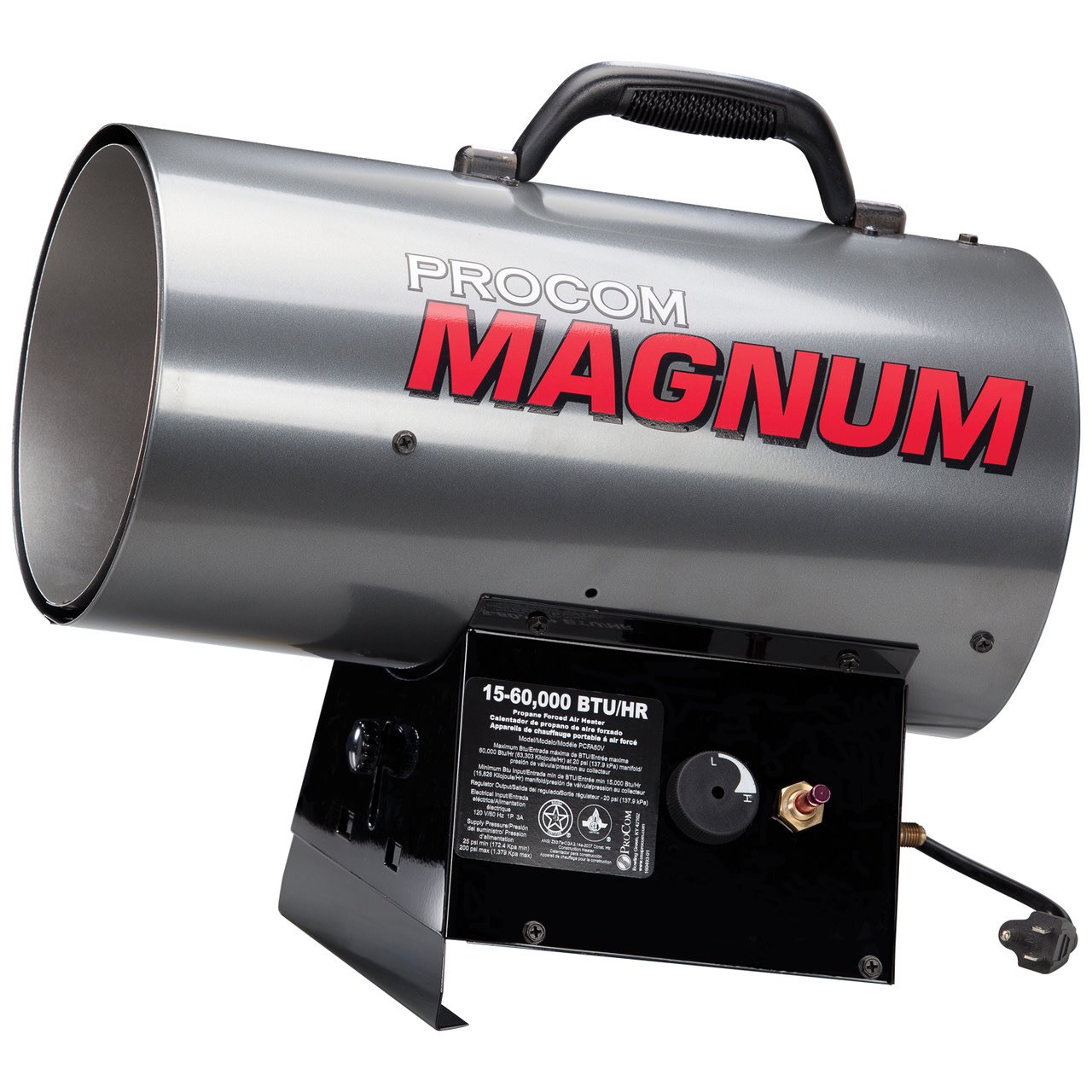 ProCom Magnum Forced Air Propane Heater - 60,000 BTU, Model# PCFA60V -  Walmart.com