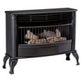 Indoor Vent Free Gas Stove Fireplace w/ Dual Fuel, Thermostat
