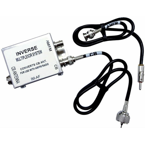 ProComm IM-AF Male BNC to Male Motorola to Male PL259 Cable Splitter with Accessories Included