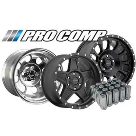 ProComp Alloys PXA703155002 Plastic Center Caps, Black