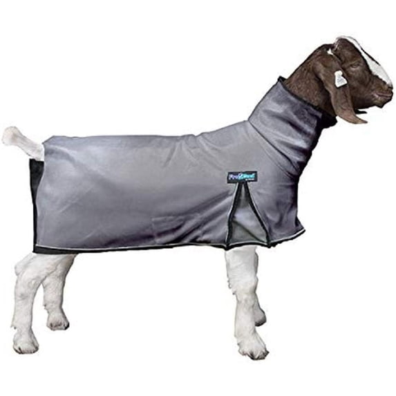 ProCool™ Goat Blanket with Reflective Piping (Grey, XL)