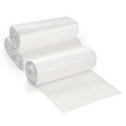 ProCure 7-10 Gallon Clear Trash Bags, 100 Count - S/M - High Density, 8 Microns 2 Coreless Rolls
