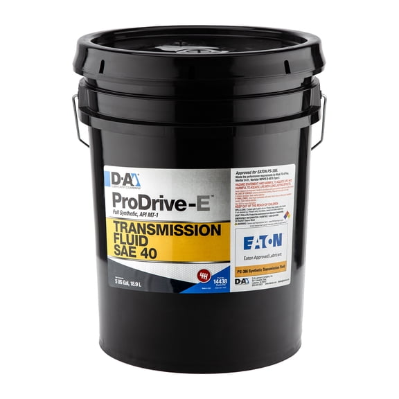 ProDrive E Full Synthetic Transmission Fluid, Eaton PS-386 Approved, 5 Gallon Pail