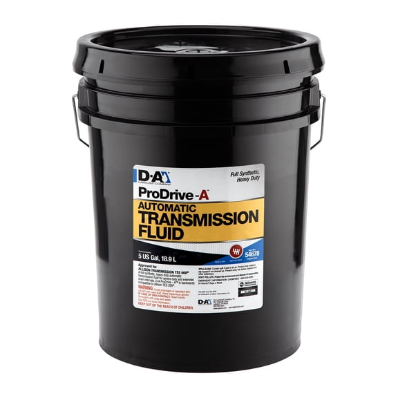ProDrive Full Synthetic Automatic Transmission Fluid, Allison TES 668 Compatible, 5 Gallon Pail