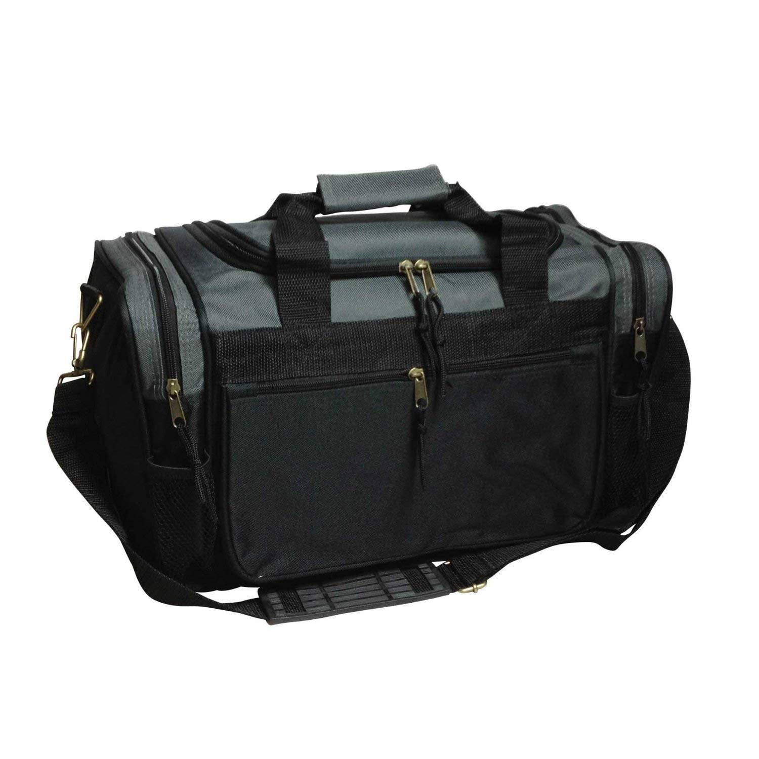 ProEquip 17" Sport Gym Duffle Bag Travel Size Sport Durable Gym Bag (Grey)