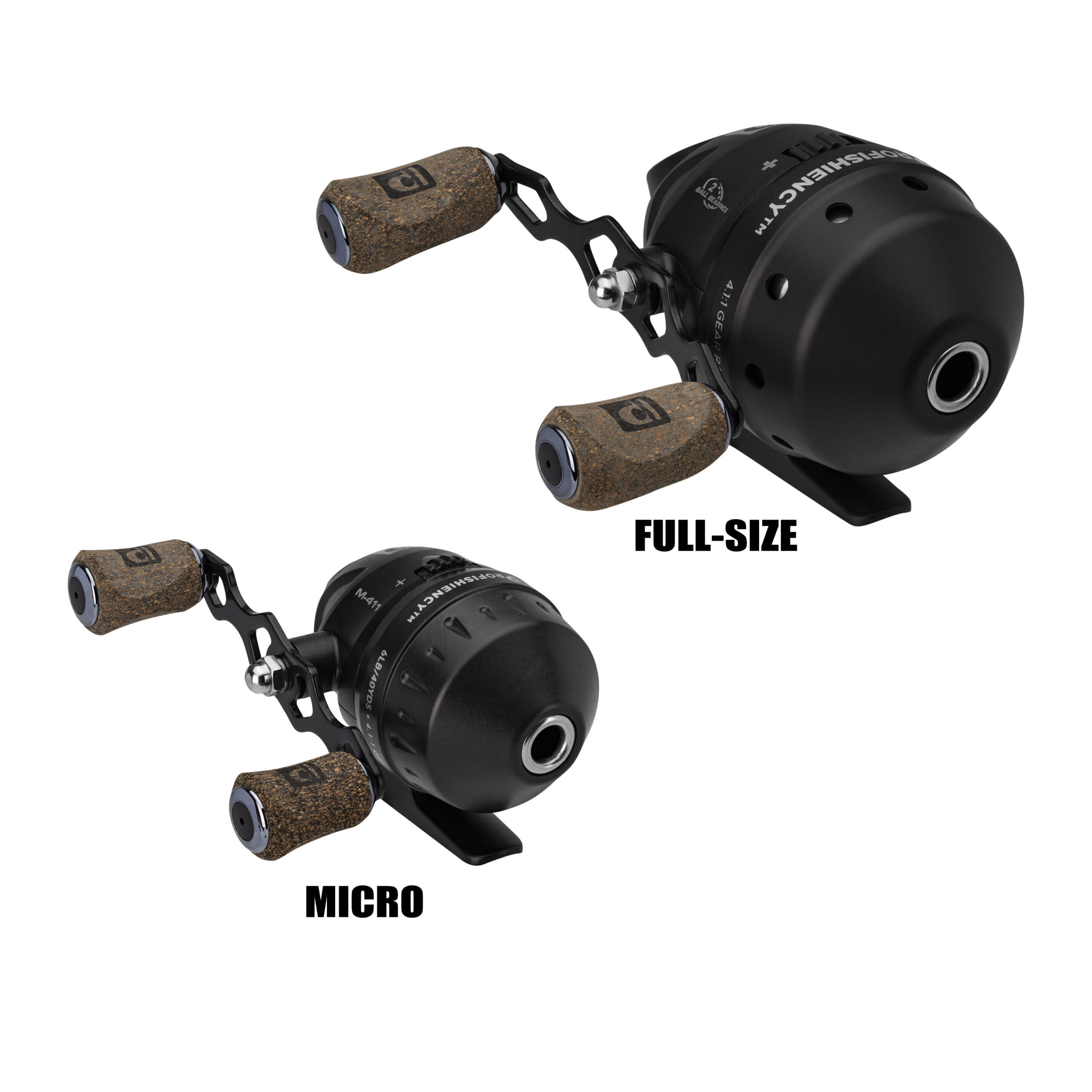 ProFISHiency 2-for-1 Standard and Micro Spincast Fishing Reels