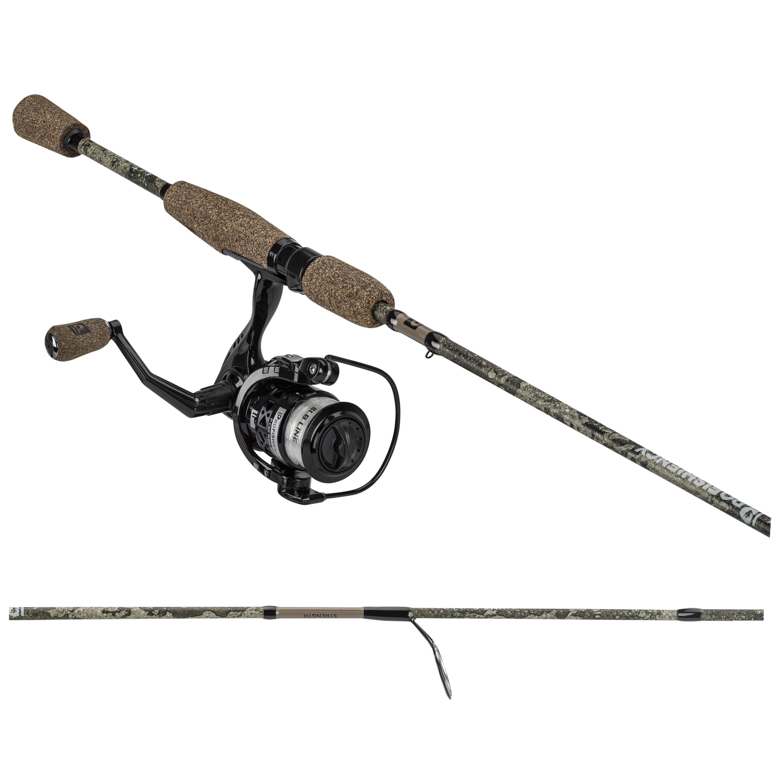 Cheap Musky Spinning Rod Reel Combo 