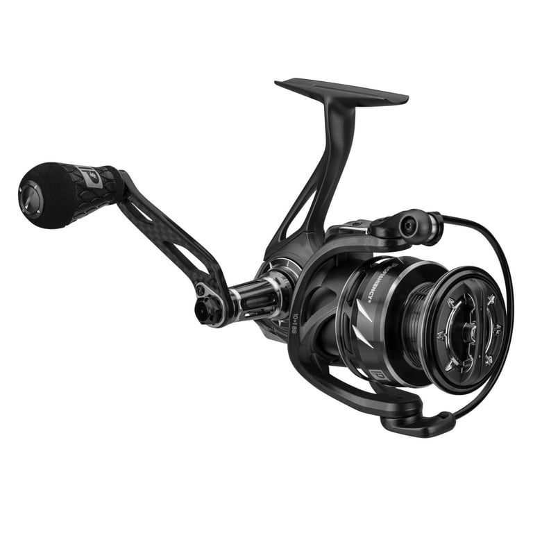 ProFISHiency A12 Charcoal and Silver Spinning Fishing Reel 2000