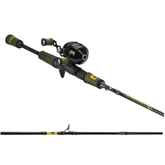 ProFISHiency 5ft 6in Bumblebee Micro Spincast IM7 Graphite Fishing Combo