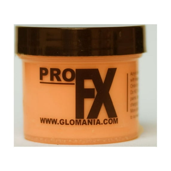 ProFX Glow in the Dark Acrylic Paint - Orange-2oz