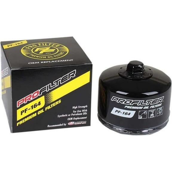 ProFilter PF-164 BMW & Kymco Spin-on Black Various Performance Oil Filter