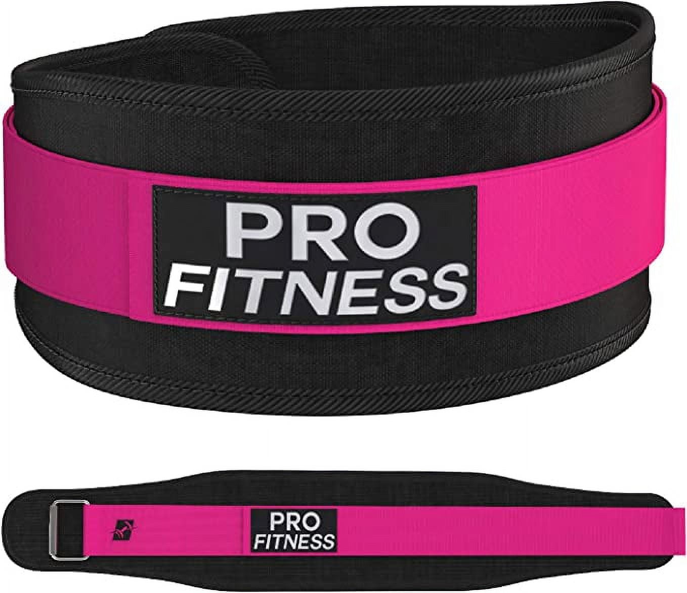 ProFitness Weight Lifting Belt for Women (4" Wide) Comfortable