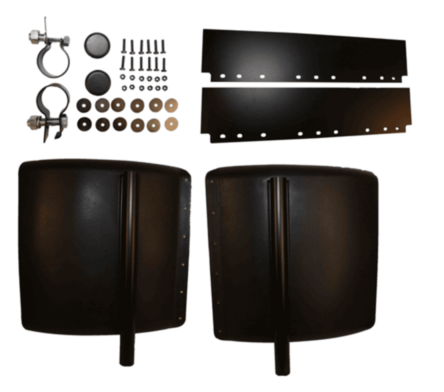 ProFleet 1900KIT Quarter Fender Kit - Black Polyethylene 24