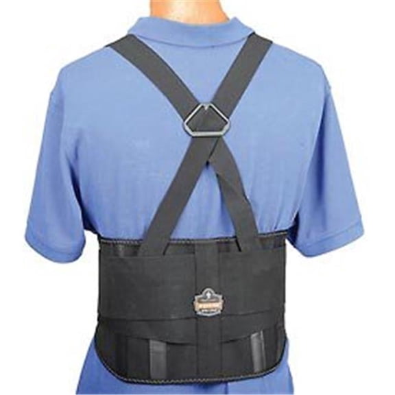 ProFlex 1600 Elastic Back Support - Black - Medium - Firm Support