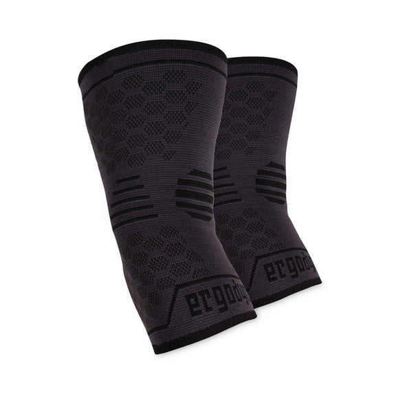 ProFlex 651 Elbow Compression Sleeve, Large, Gray/Black, Ships in 1-3 Business Days | Bundle of 10 Each