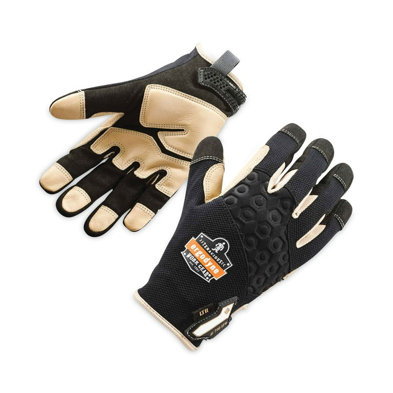 ProFlex 710LTR Heavy-Duty Leather-Reinforced Gloves, Black, Small, Pair, Ships in 1-3 Business Days ProFlex 710LTR Heavy-Duty Leather-Reinforced Gloves, Black, Small, Pair, Ships in 1-3 Business Days
