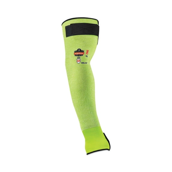 ProFlex 7941-PR CR Protective Arm Sleeve, 18", Lime, Pair, Ships in 1-3 Business Days | Bundle of 2 Pairs