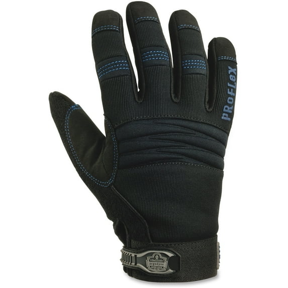 ProFlex, EGO16334, Thermal Utility Gloves, 2 / Pair, Black