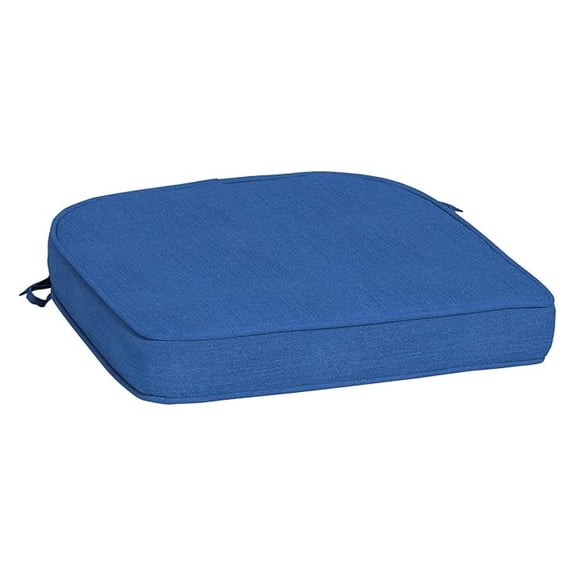 ProFoam Performance Outdoor Seat Cushion 19 x 20, Lapis Blue