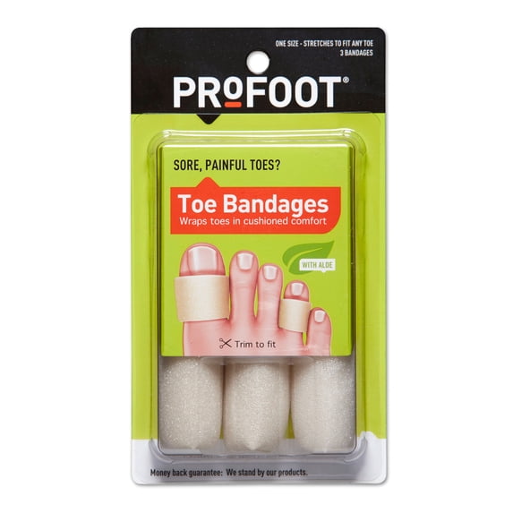 ProFoot Toe Bandages One Size 3 Each