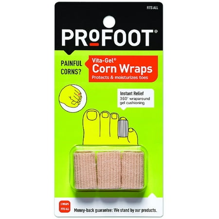 ProFoot Vita-Gel Corn Wraps 3 Each (Pack of 3)