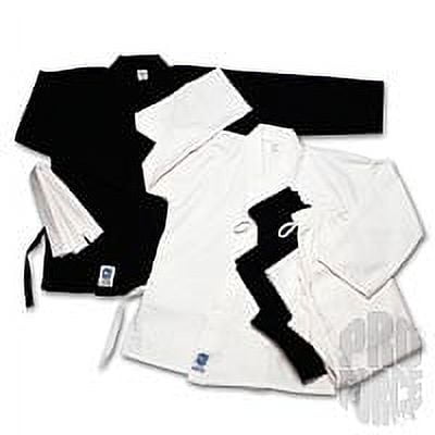 ProForce 5 oz. Ultra Lightweight Student Uniform – (Elastic Drawstring) - White # 0000 3′ (Child Size 4-6) 30-40 lbs.