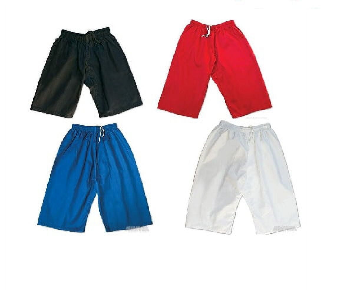 PRO FORCE ProForce 6 oz. Karate Shorts - Red #000 4? ? 4?3? (Child Size 8-10) 40-60 lbs.