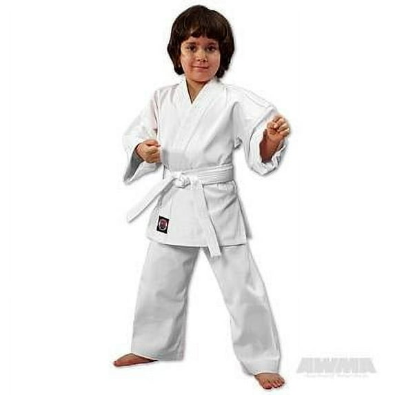 ProForce® 6 oz. Karate Uniform (Elastic Drawstring) - 55/45 Blend - White - 7 (6'8"-6'11"/280-325 lbs.)