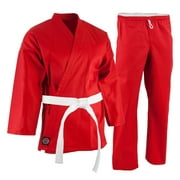 ProForce 6 oz Karate Uniform poly cotton blend Red