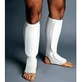 thumbnail image 1 of ProForce Deluxe Combination Cloth Shin/Instep Guard – White - Large, 1 of 1