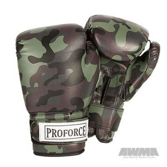 ProForce Leatherette Boxing Glove - Camo