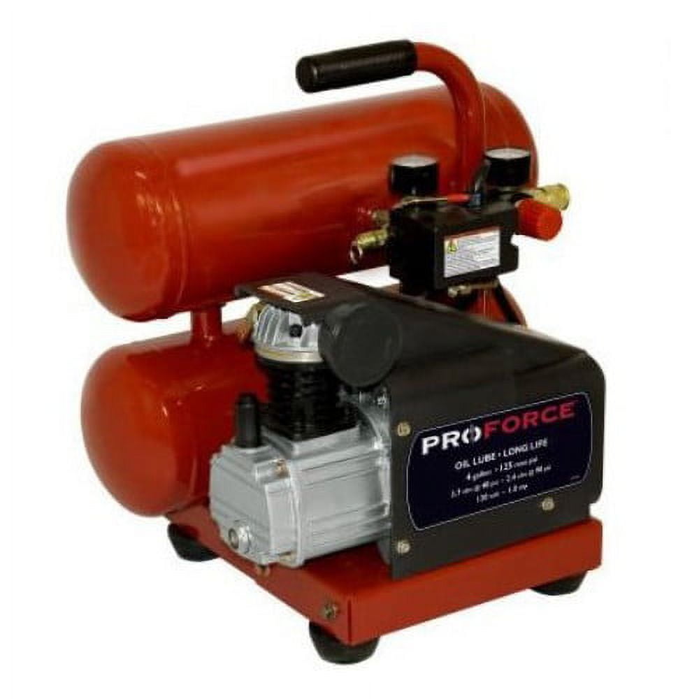 ProForce VSF1080421 4 Gallon Twin Stack Air Compressor - Walmart.com