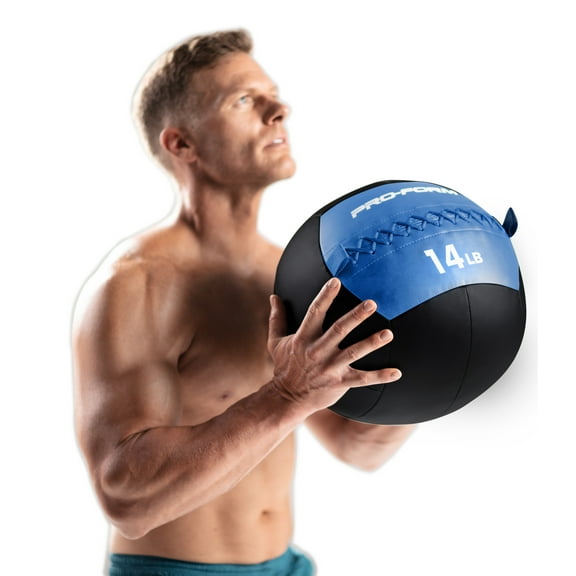 ProForm 14 lb. Multi-Function Wall Ball with Soft Protective Covering